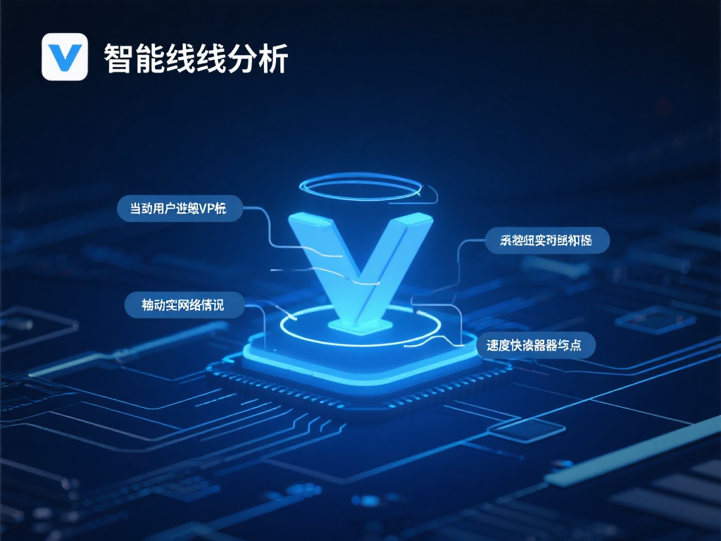 安云加速器VPN,高速稳定网络连接神器 智能线路分配:当用户接入VPN时,系统会根据实时的
